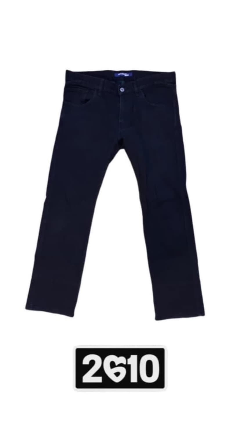 준야와타나베 꼼데가르송 백 디테일 블랙진 상품이미지3