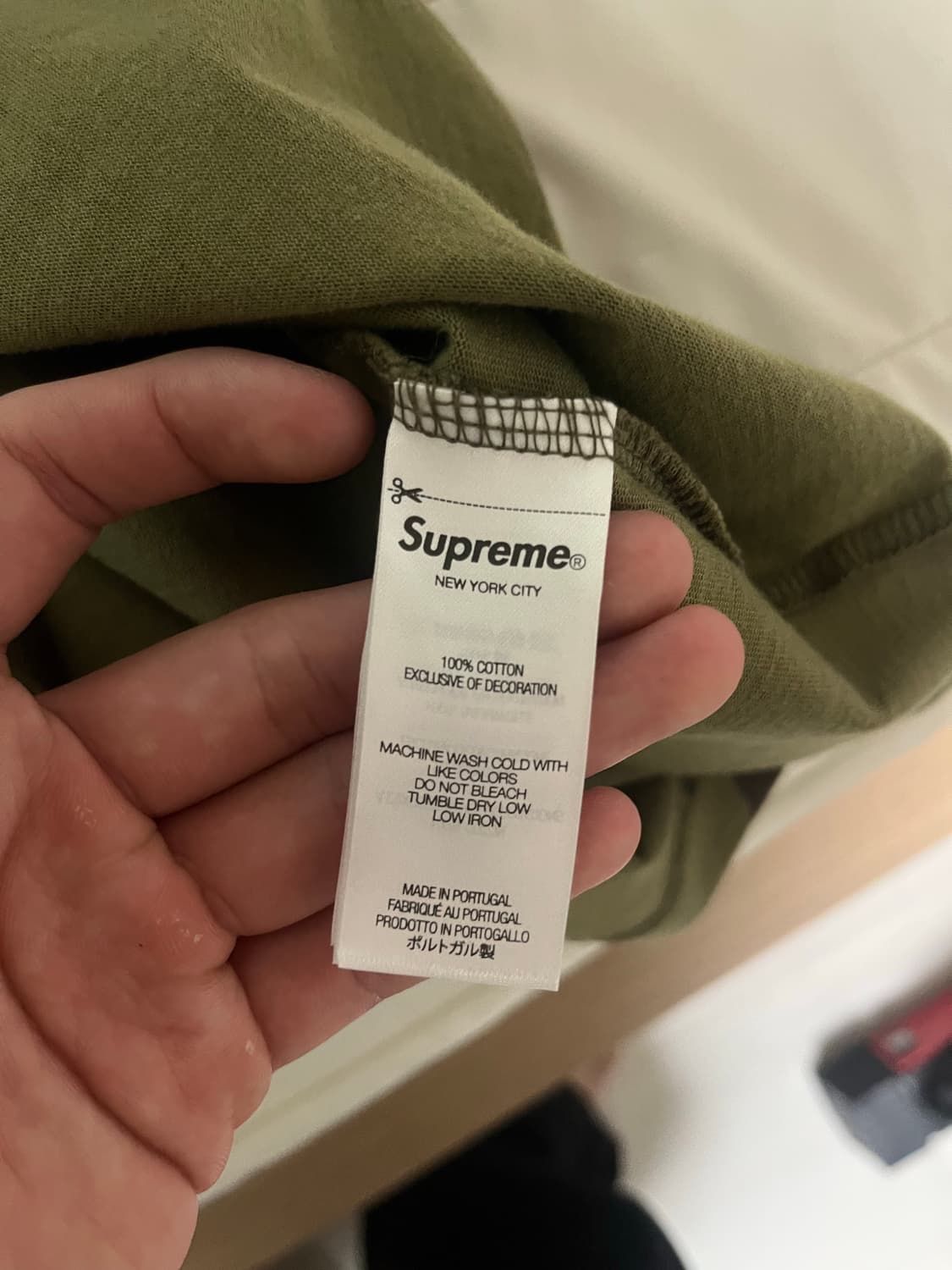 슈프림 스몰 박스 티셔츠 우드랜드 카모 - 25SS 상품이미지2