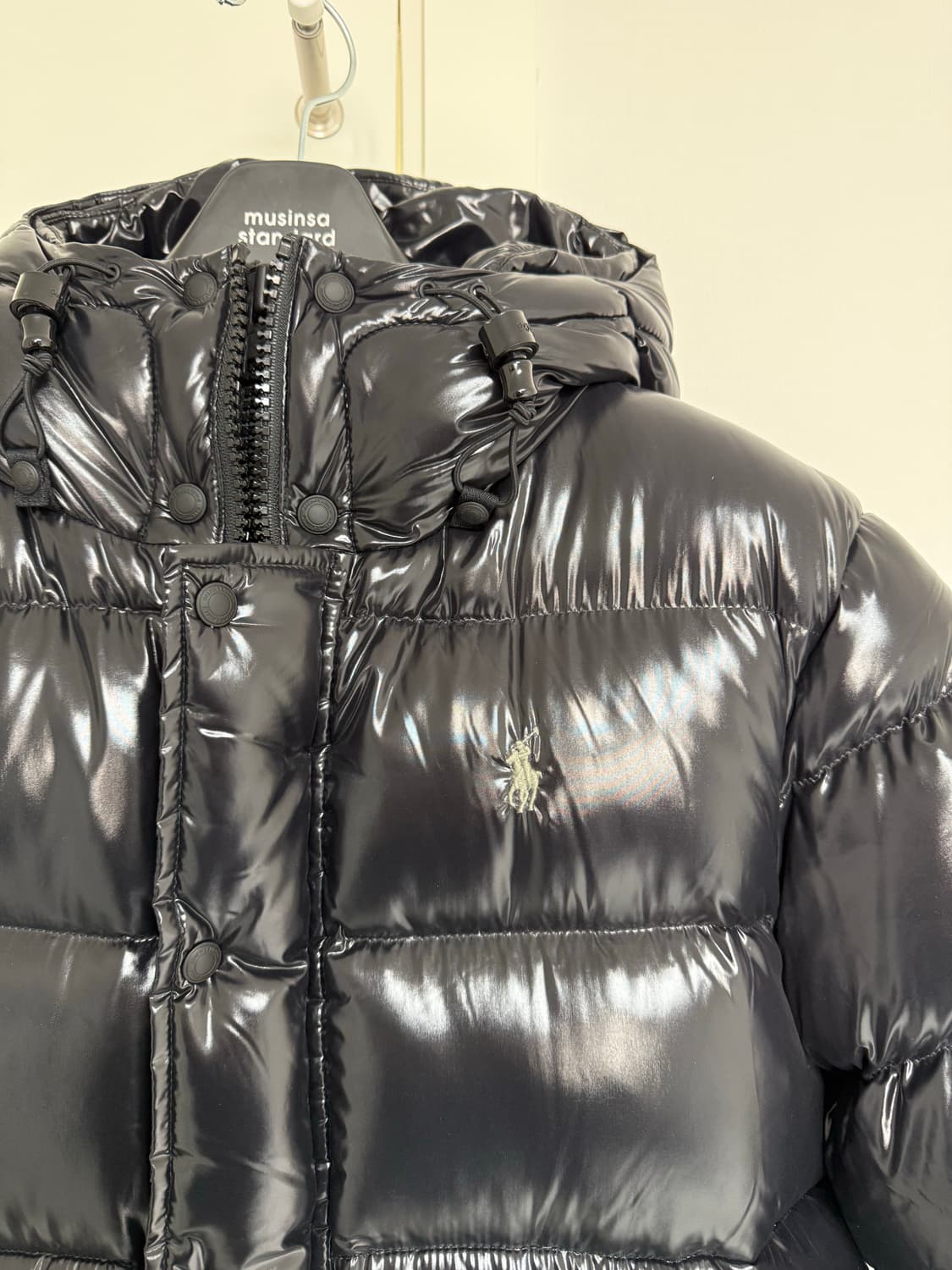 폴로랄프로렌 유광 덕다운 헤비 패딩 L (105-110) 상품이미지2