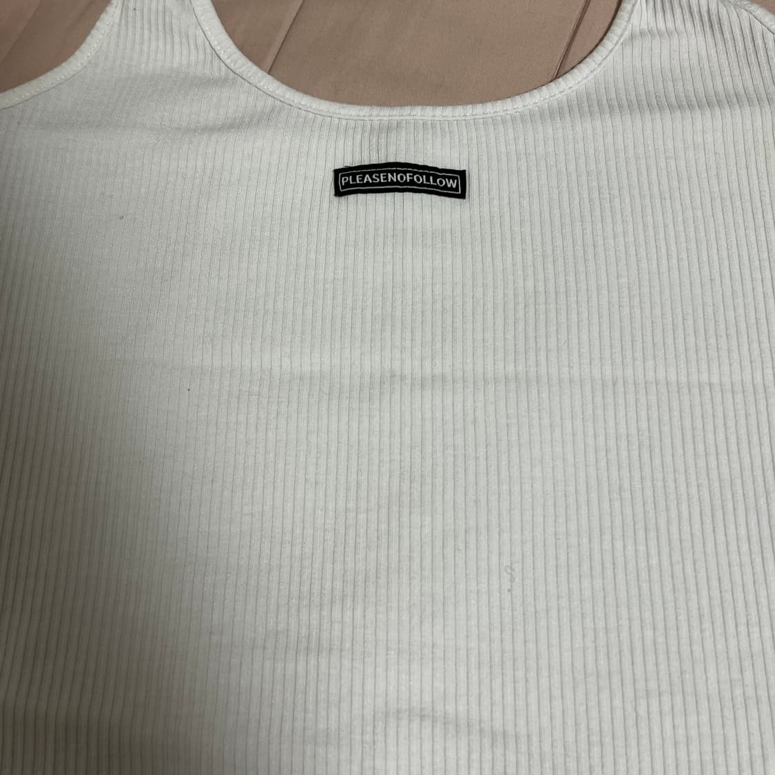 플리즈노팔로우 홀터넥 나시 슬리브리스 상품이미지3