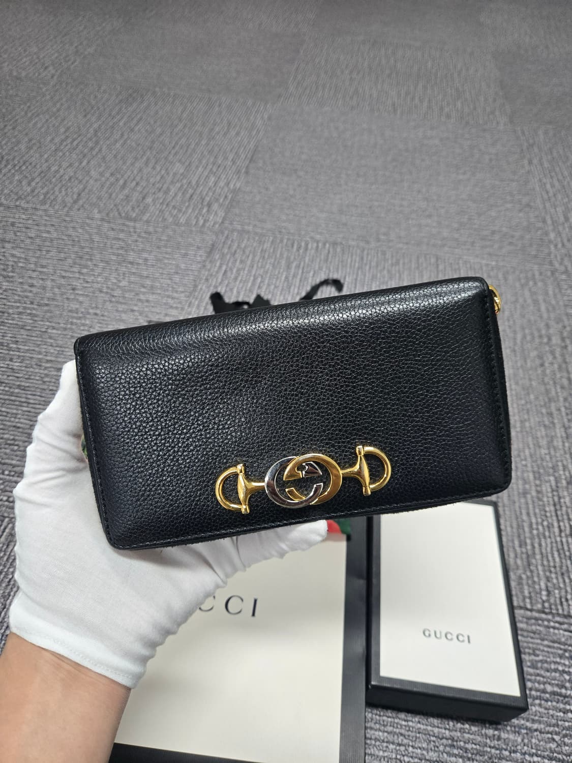 [특가][정품]구찌 주미 지퍼돌이 장지갑 상품이미지1