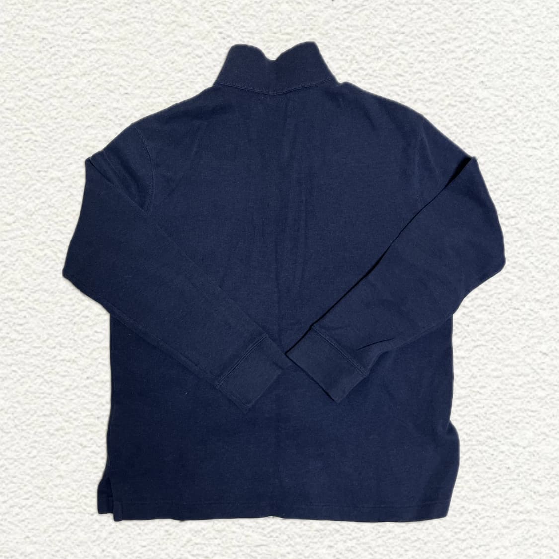 폴로 랄프로렌 남색 반집업 니트 S 상품이미지2