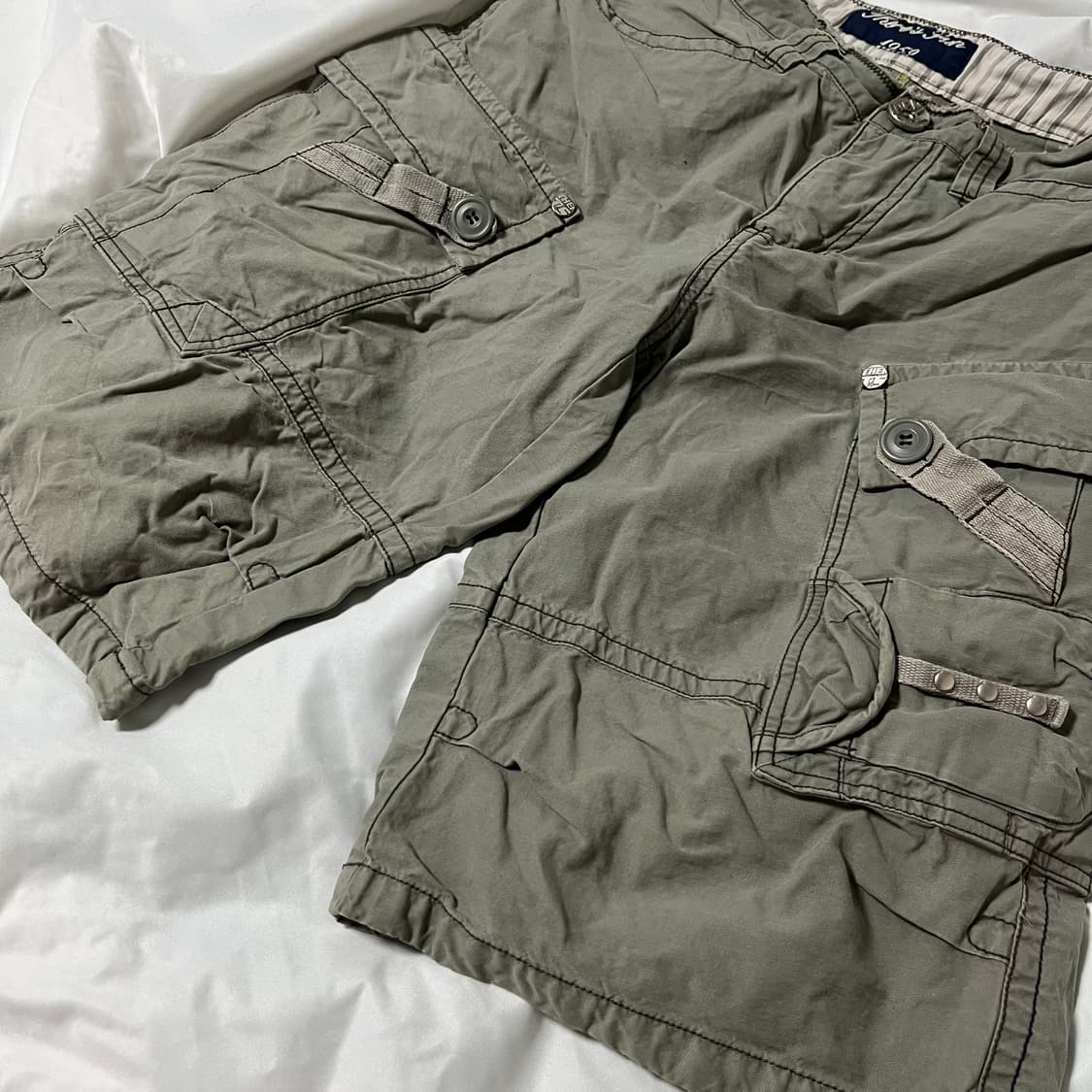 [VTG] 밀리터리 멀티포켓 카고 하프팬츠 상품이미지3