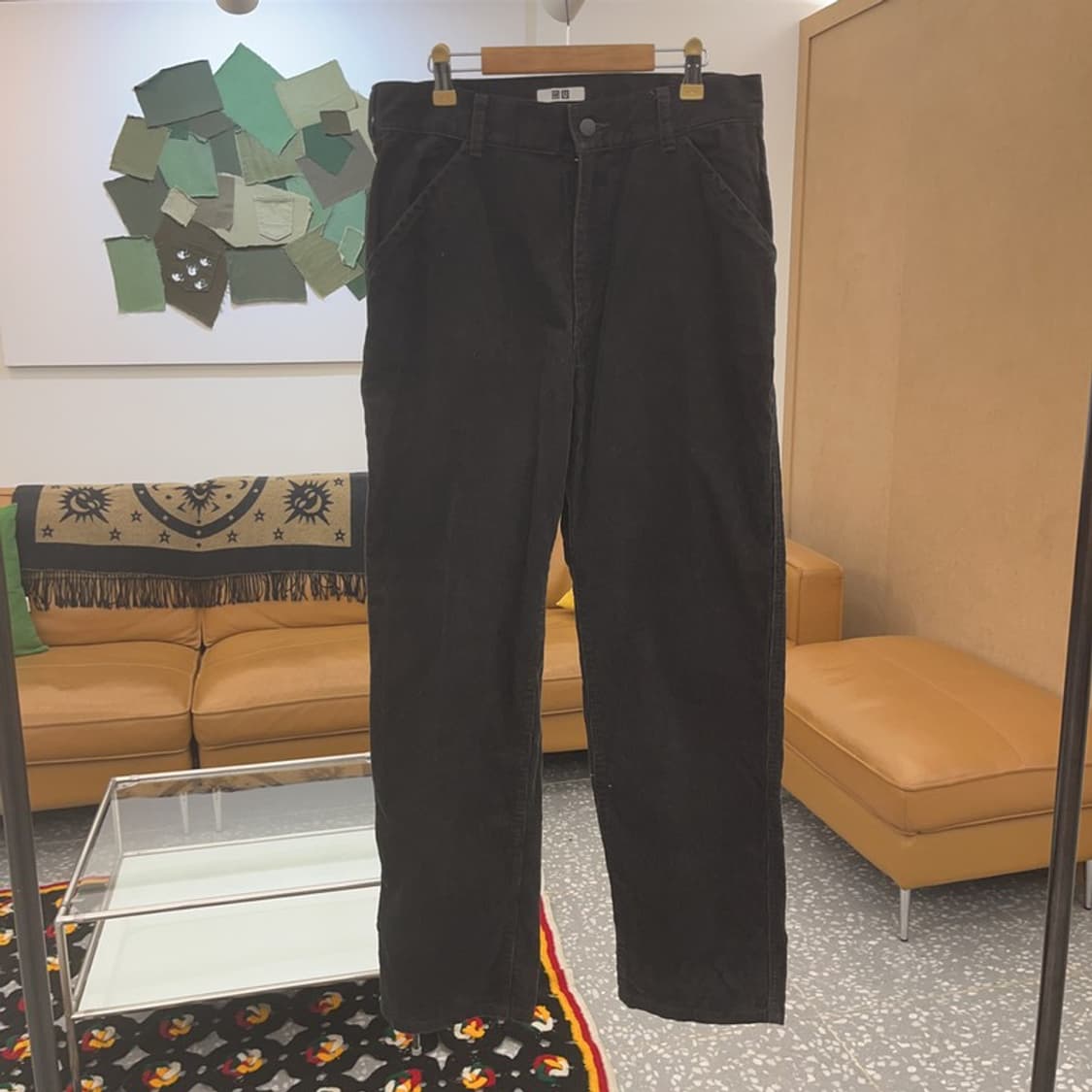 유니클로 U 르메르 베이직 모던 코튼 팬츠 79 C06712 상품이미지3