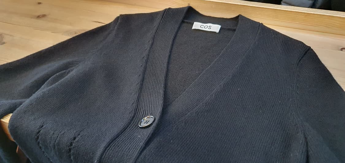 55.COS 벌룬 울 가디건 상품이미지3