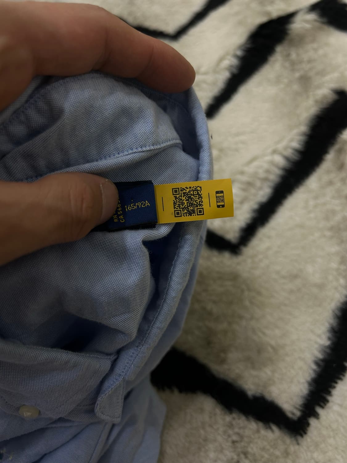 [M]폴로랄프로렌 옥스포드 반팔 셔츠/스카이블루 상품이미지5