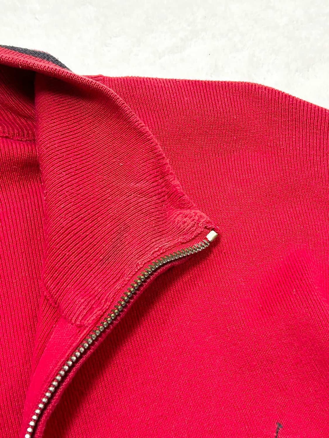 폴로 투웨이 레드 니트집업 상품이미지10