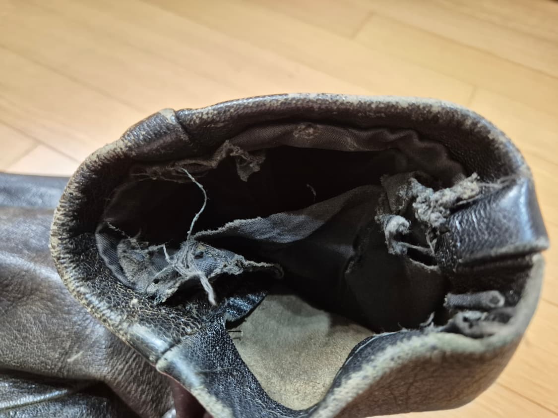 빈티지 가죽 자켓 상품이미지3