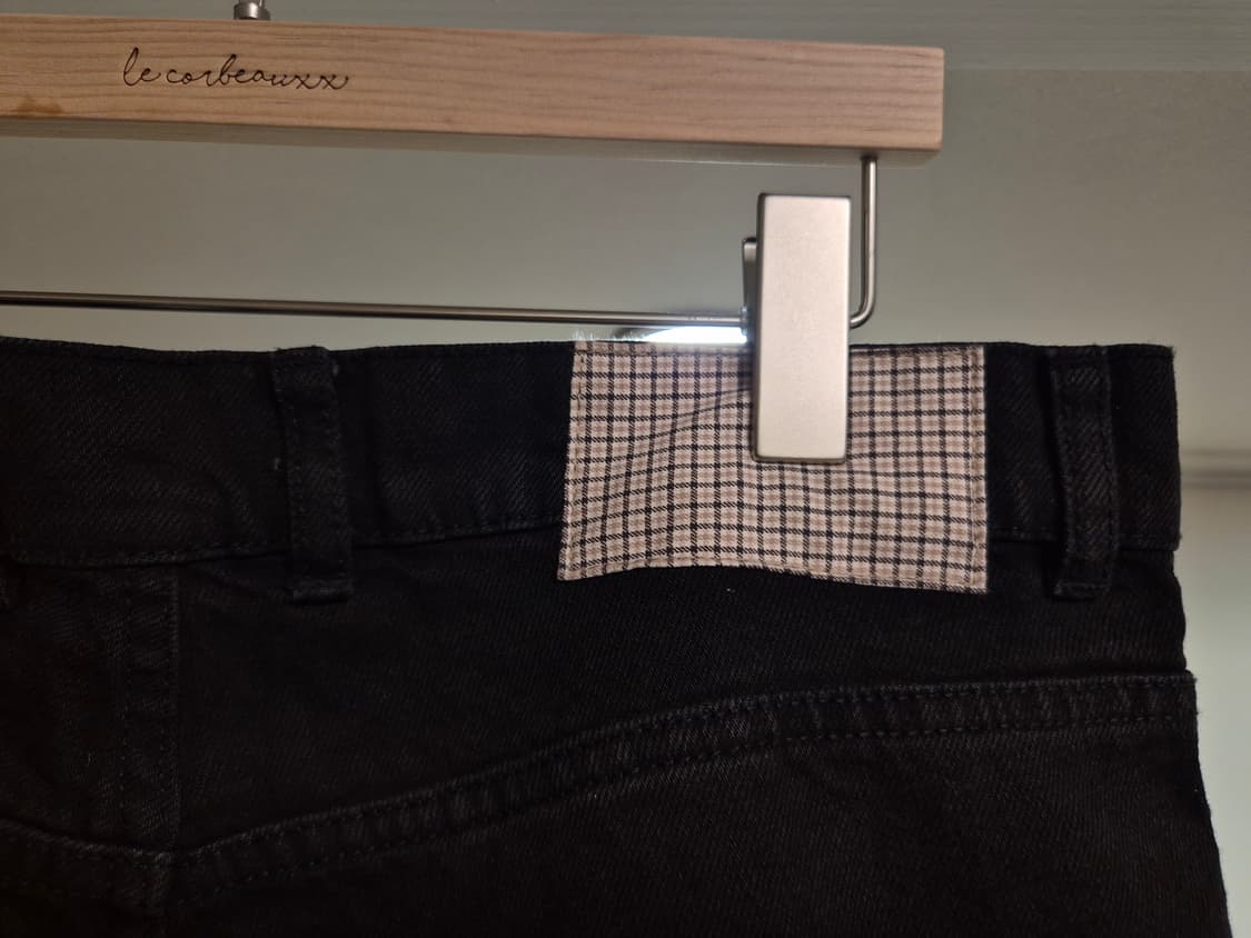 MFPEN 블랙 데님 팬츠 상품이미지7