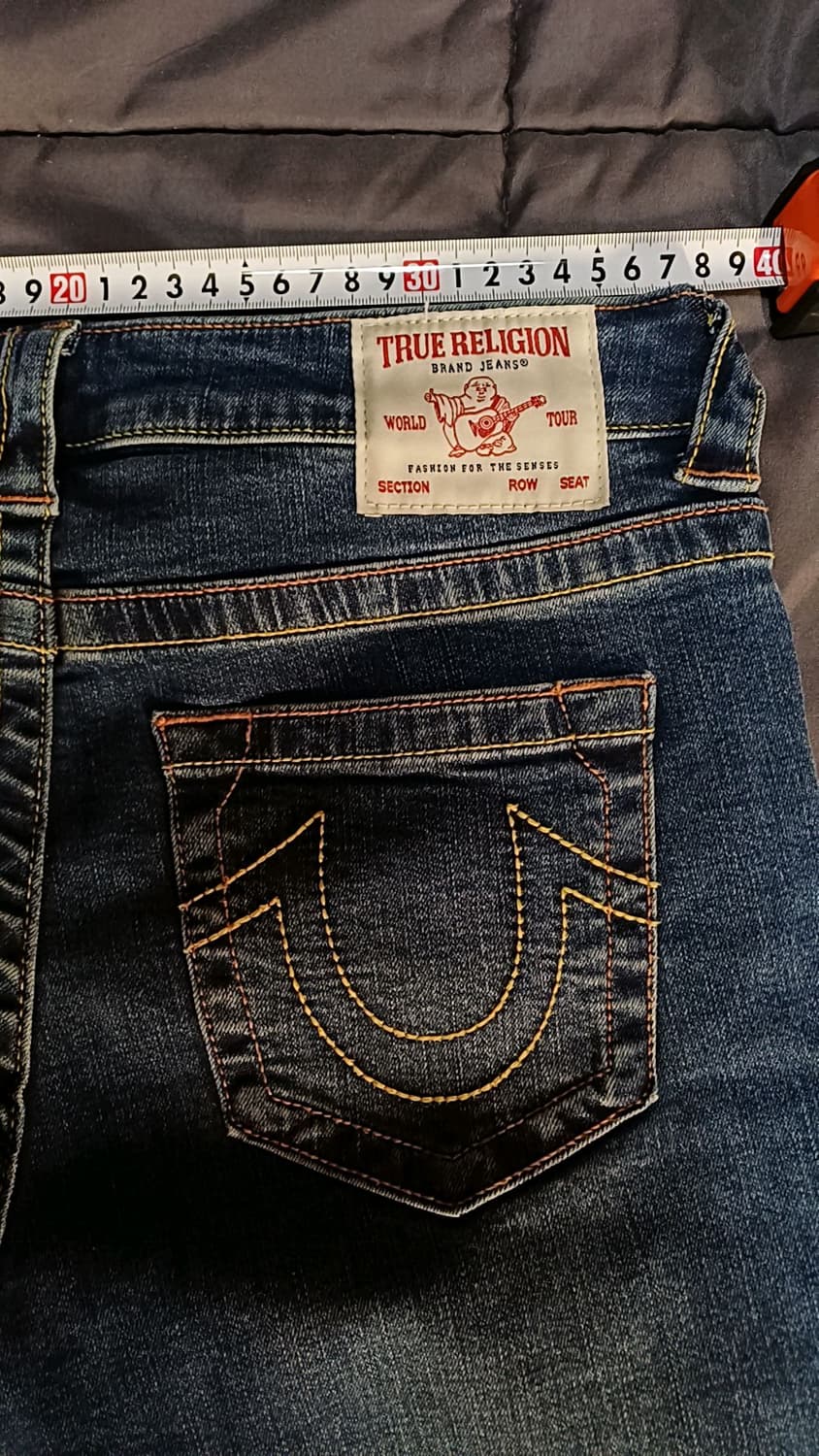 트루릴리전 스판청바지 29인치 기장94 상품이미지6