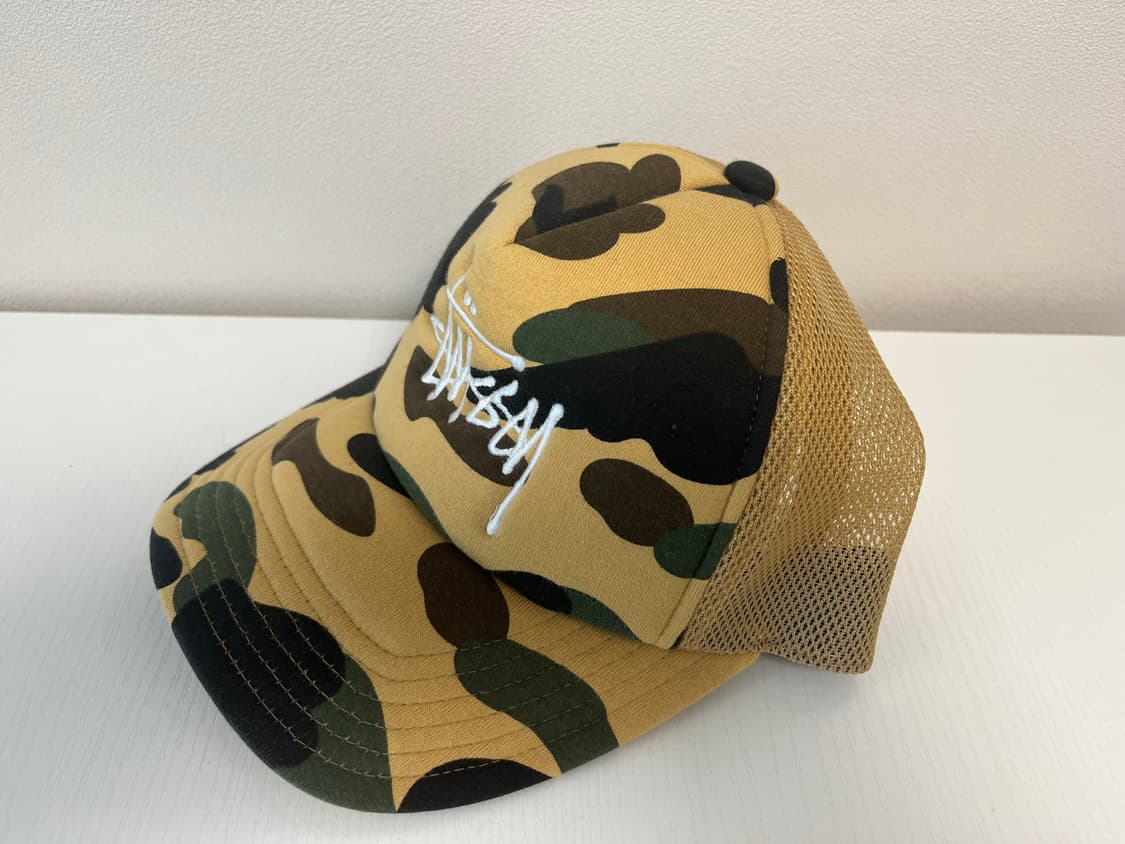 스투시 베이프 트러커켑 옐로우 상품이미지2