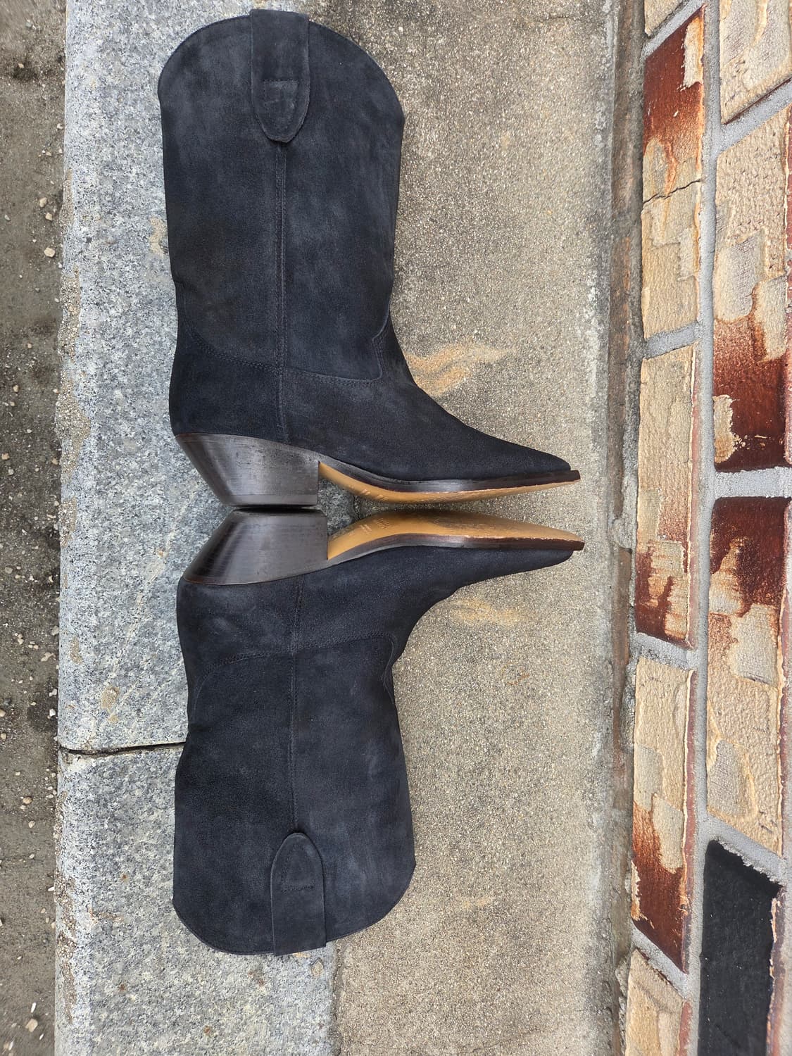 이자벨마랑 스웨이드 웨스턴 부츠 상품이미지4