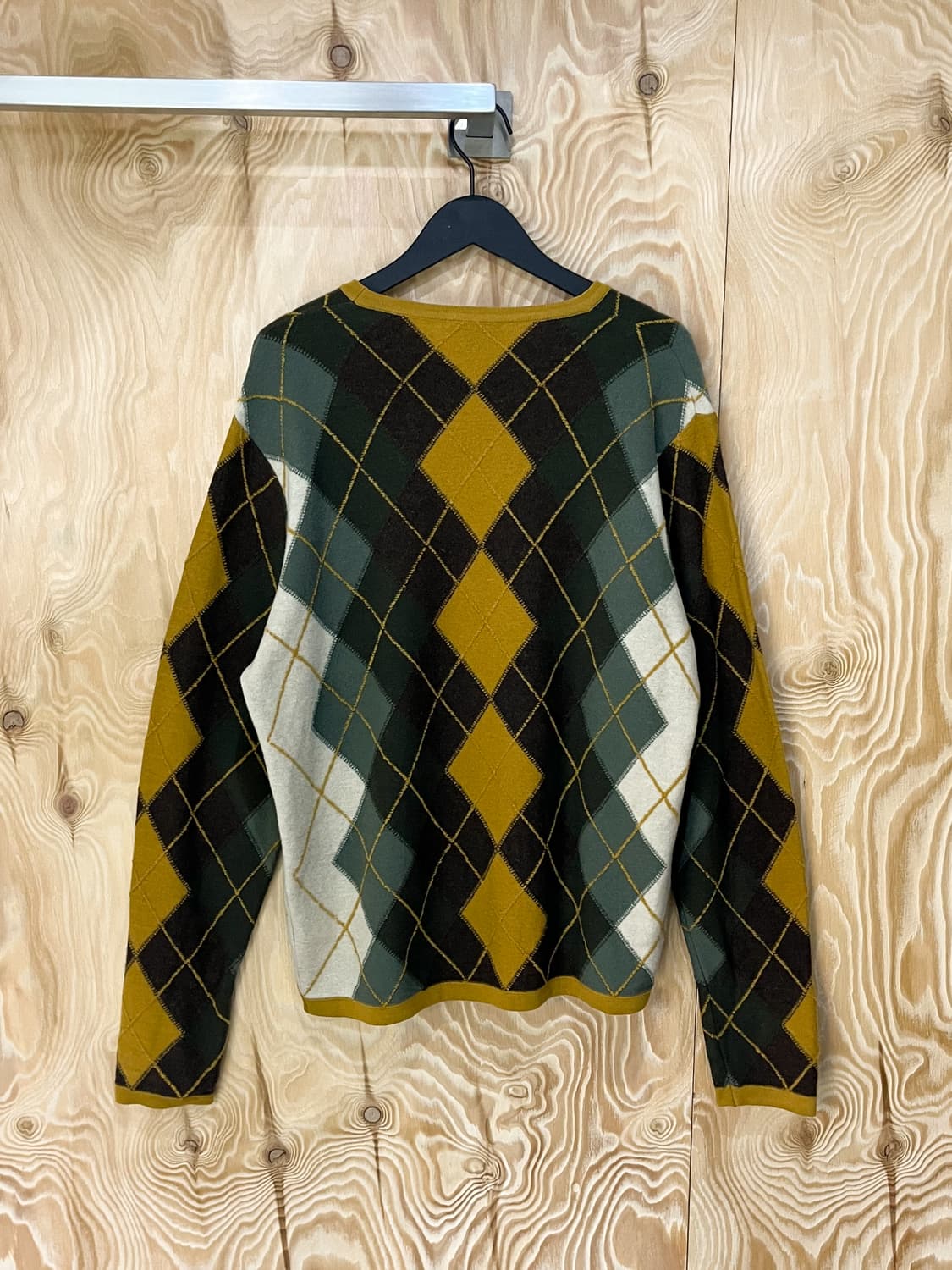 버버리 아가일 울 스웨터 상품이미지4