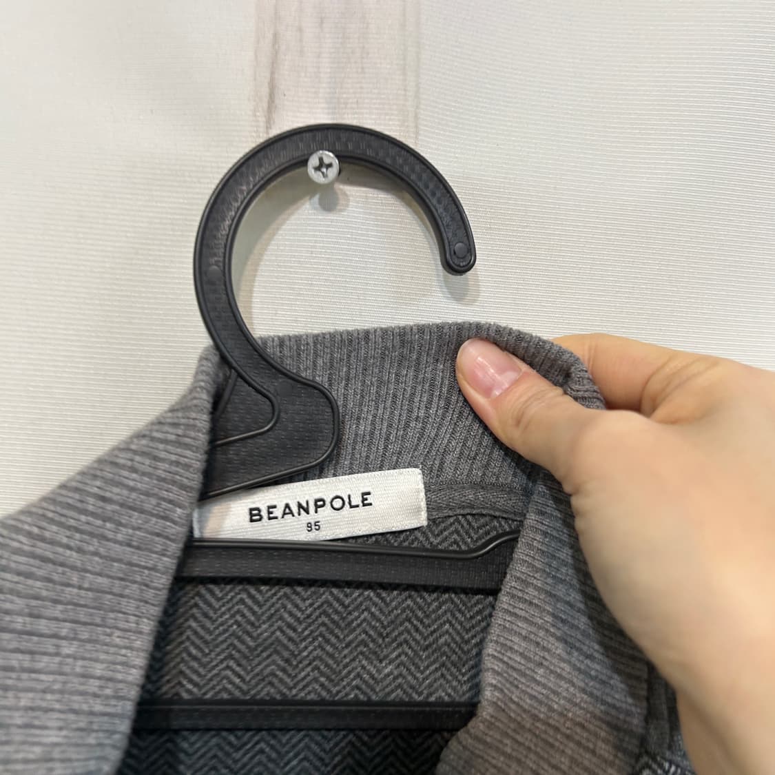 빈폴 남성 니트 집업 95 상품이미지2