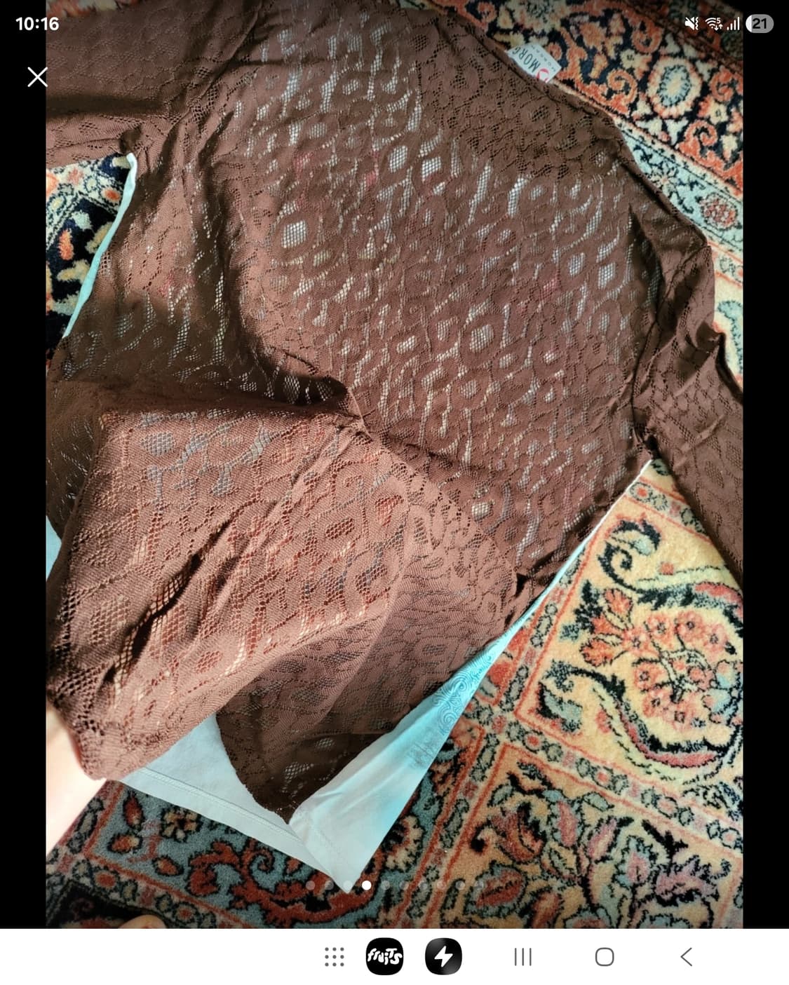 프랑스 수입 모르간 에스닉 티셧 상품이미지8