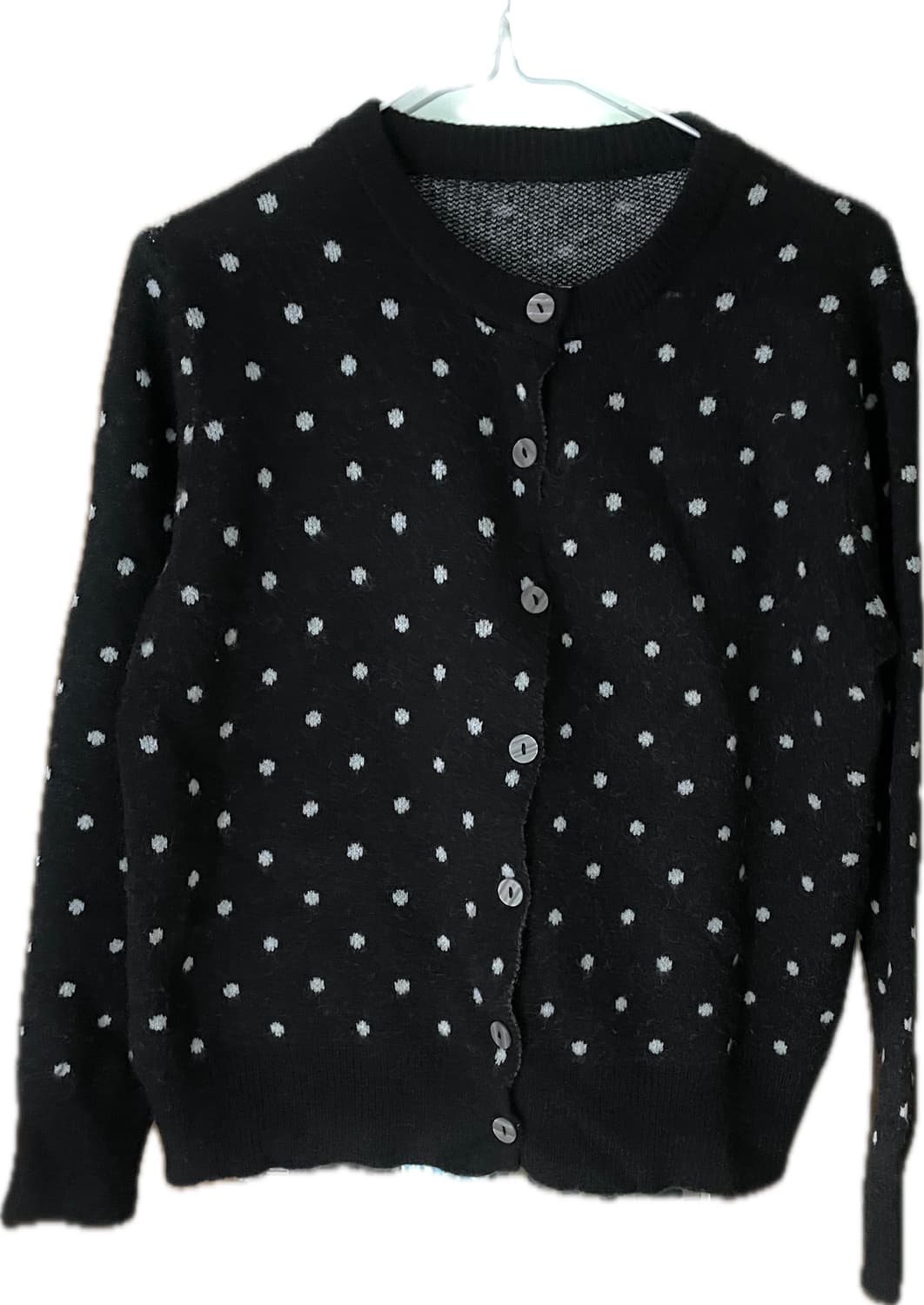 도트 가디건 상품이미지1