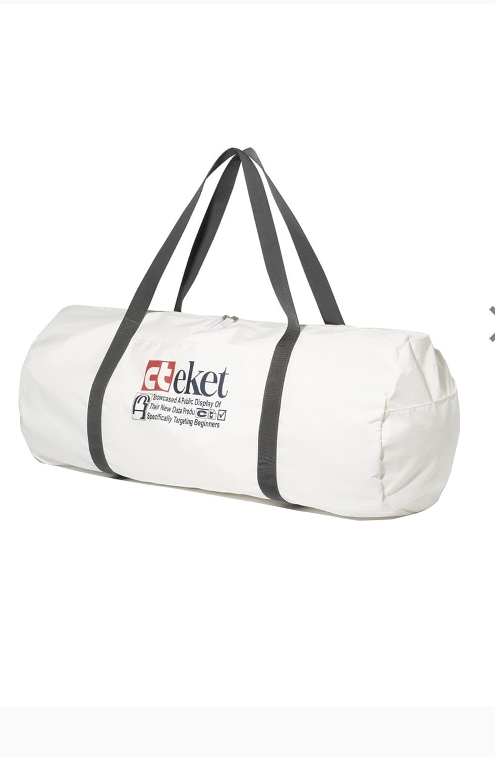 테켓 더플백 화이트 상품이미지2