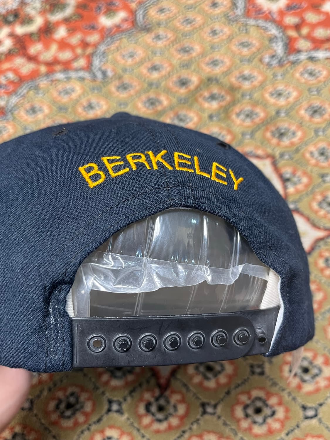 [FREE] 뉴에라 USA 빈티지 스냅백 버클리 네이비 상품이미지3