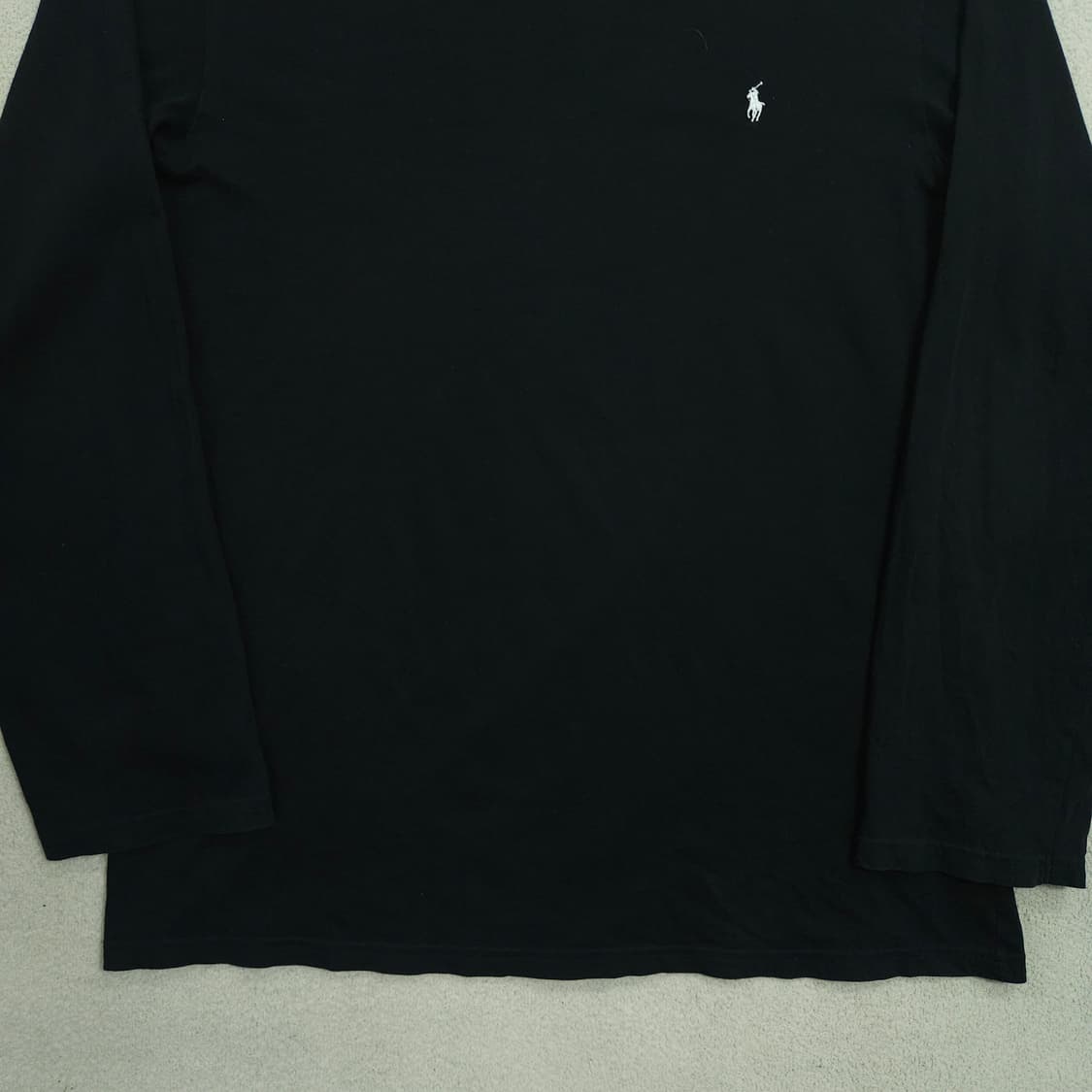 폴로 랄프 로렌 긴팔티 XXL 블랙 상품이미지3