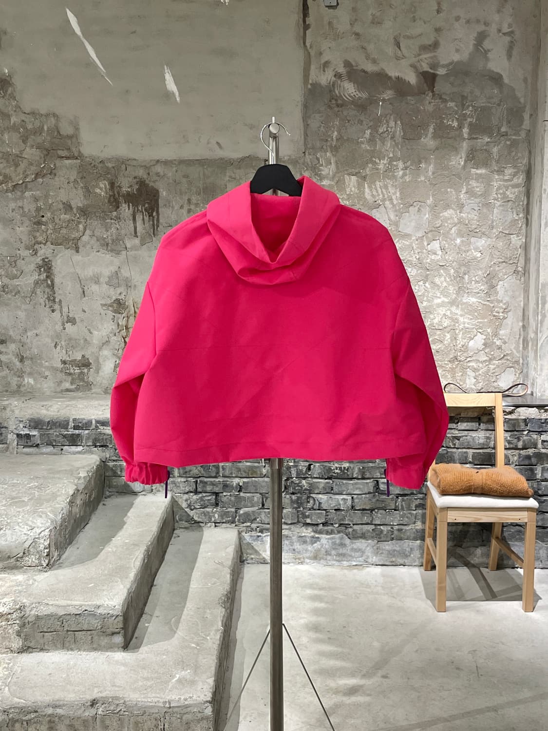 크리스조이 키즈 플라밍고 크롭 윈드브레이커 상품이미지6