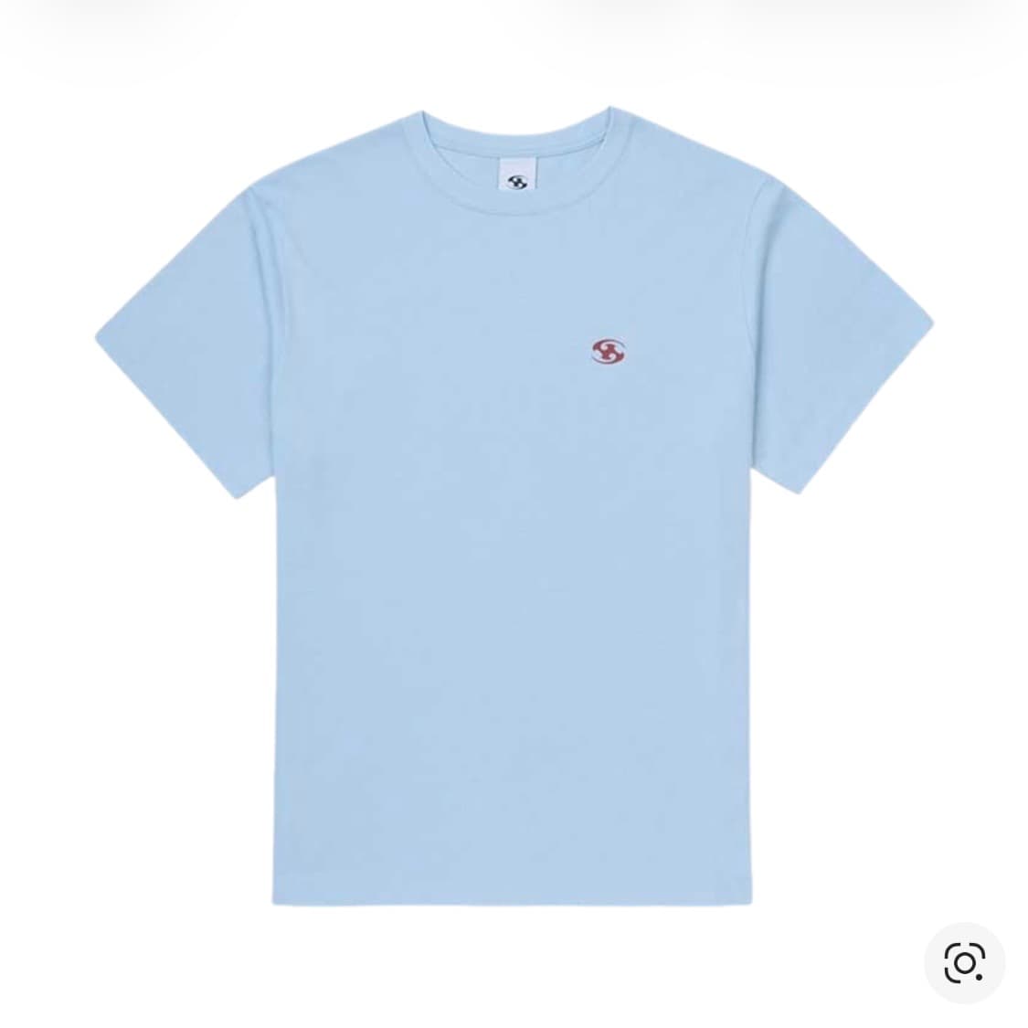 산산기어 로고 티셔츠 스카이 블루 24SS 상품이미지1