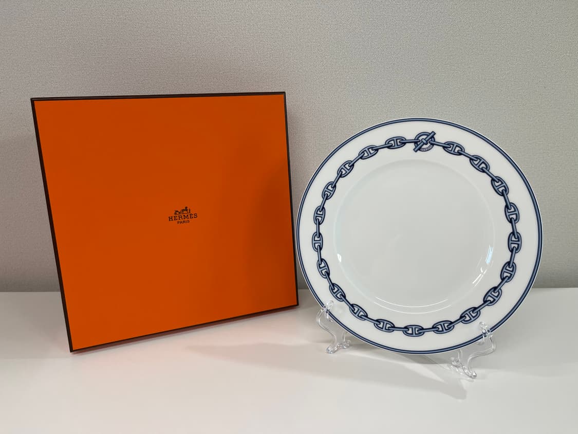 에르메스 샹달 블루 플레이트 1P HERMES 상품이미지1