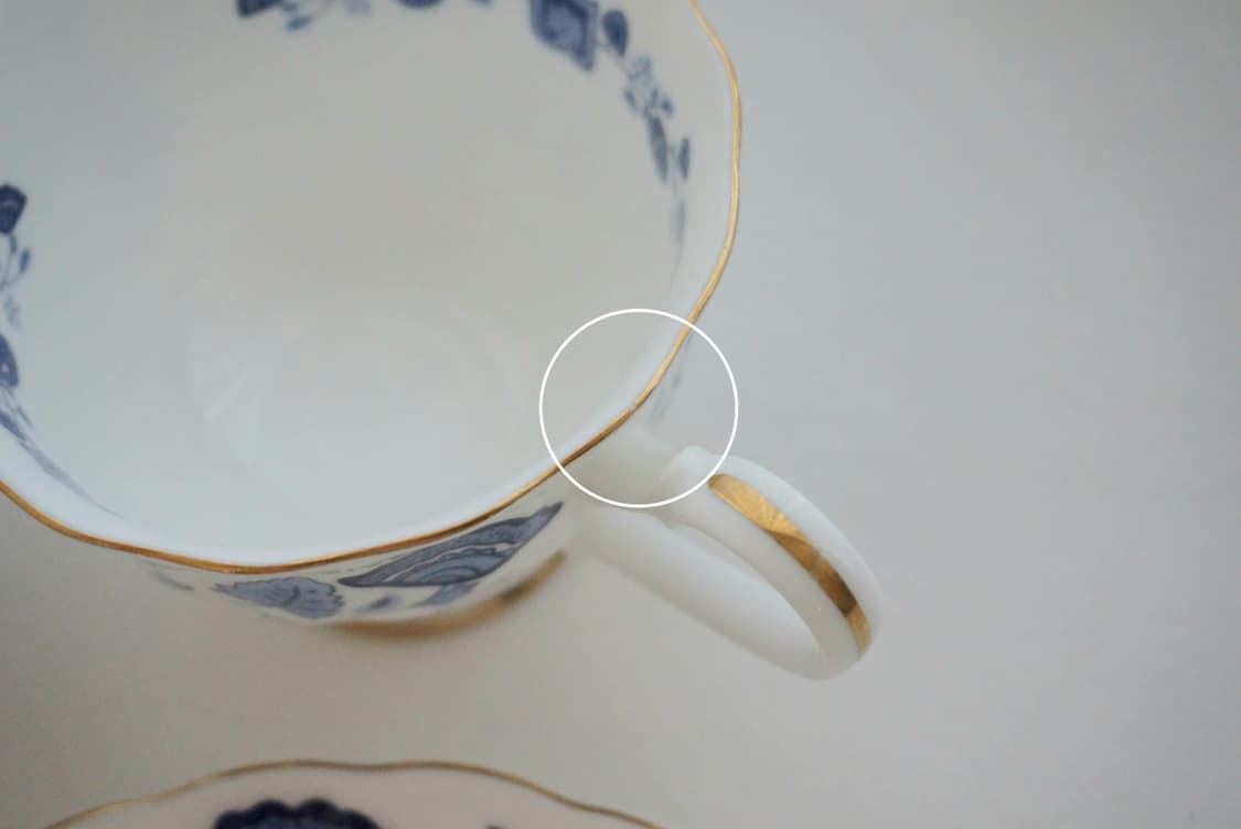 지방시 블루 플라워 찻잔 세트 상품이미지7