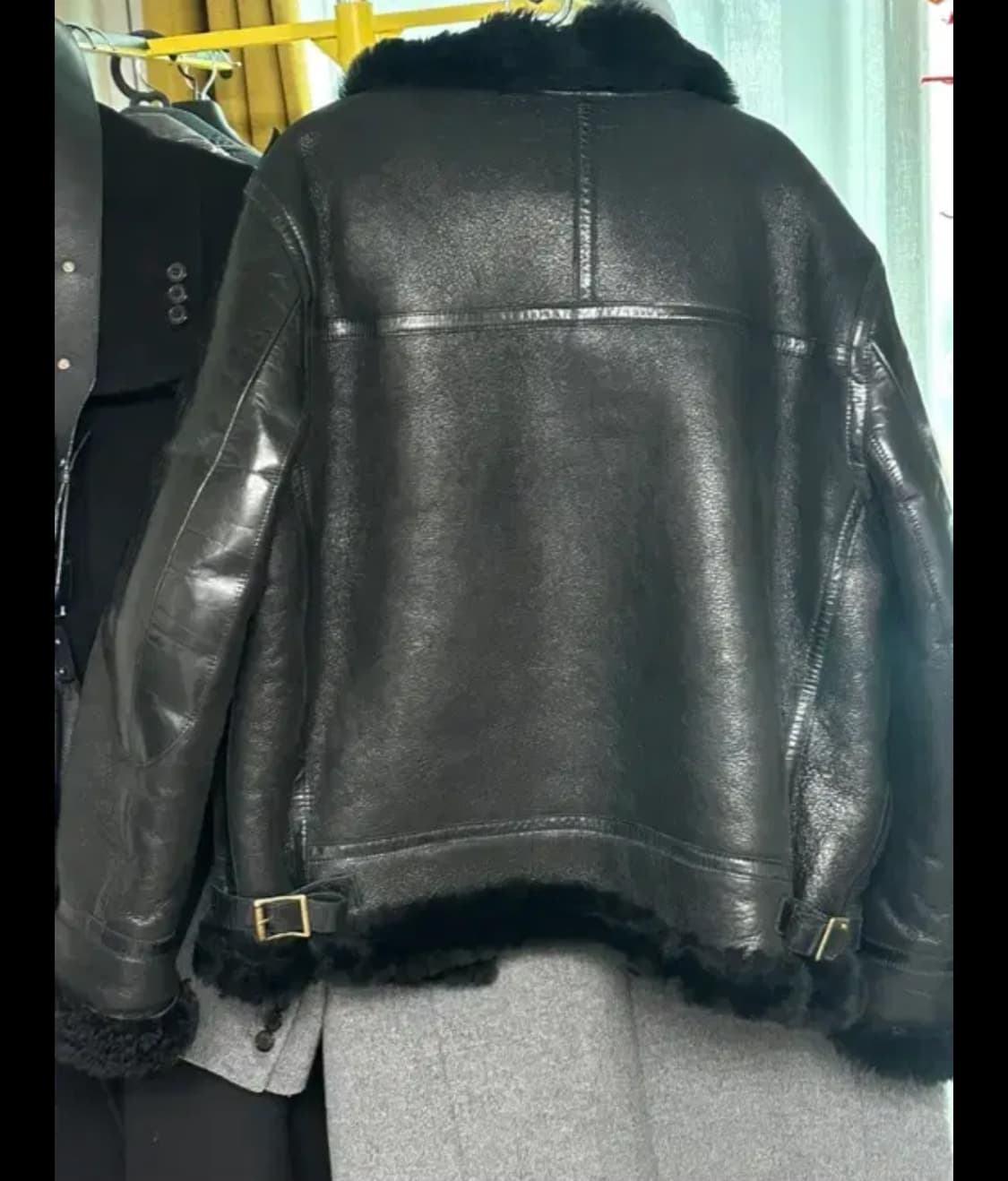 말가죽 보강 무스탕 무톤 자켓 xxl 역시즌 상품이미지8