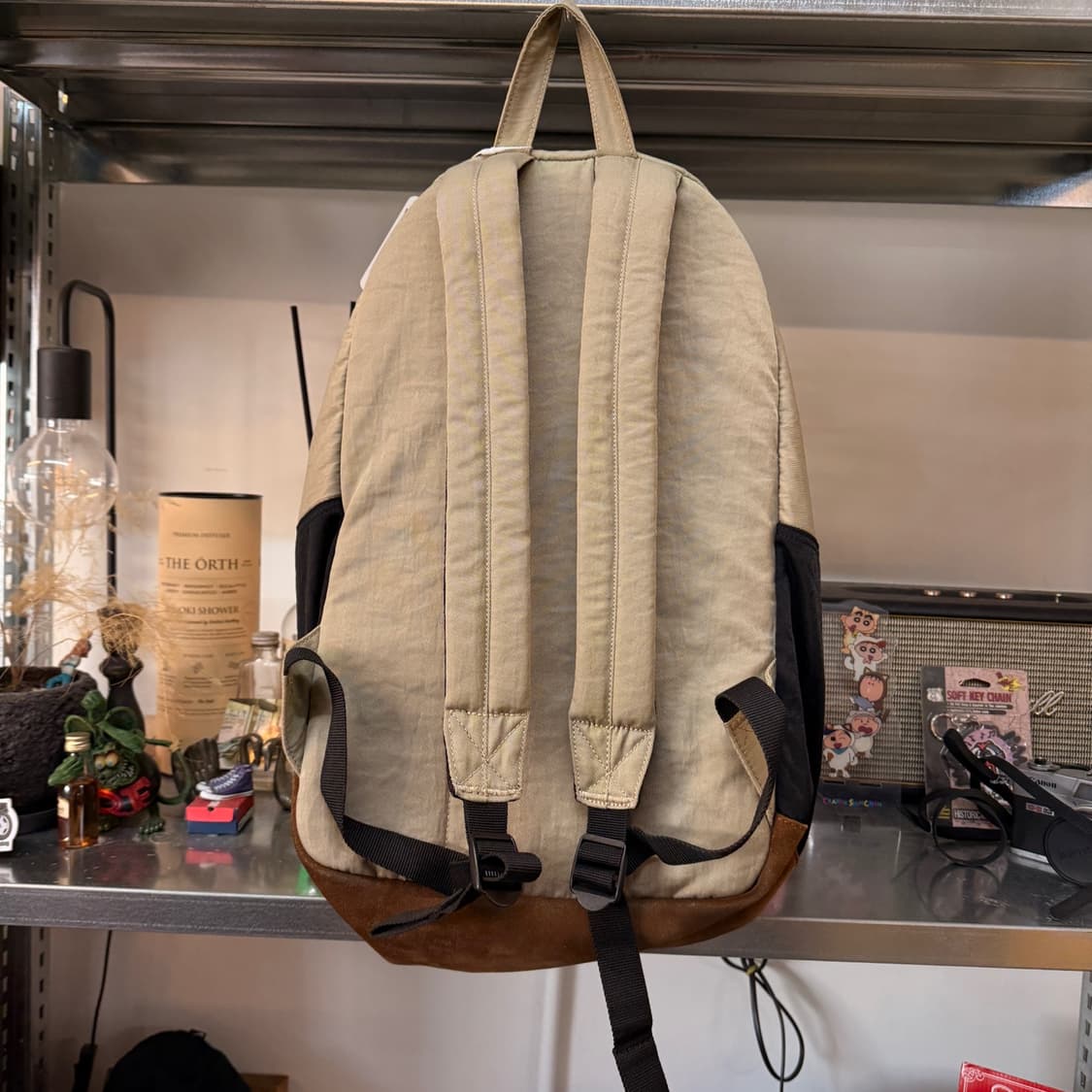 디젤 스웨이드 슬라브 패브릭 백팩 상품이미지7