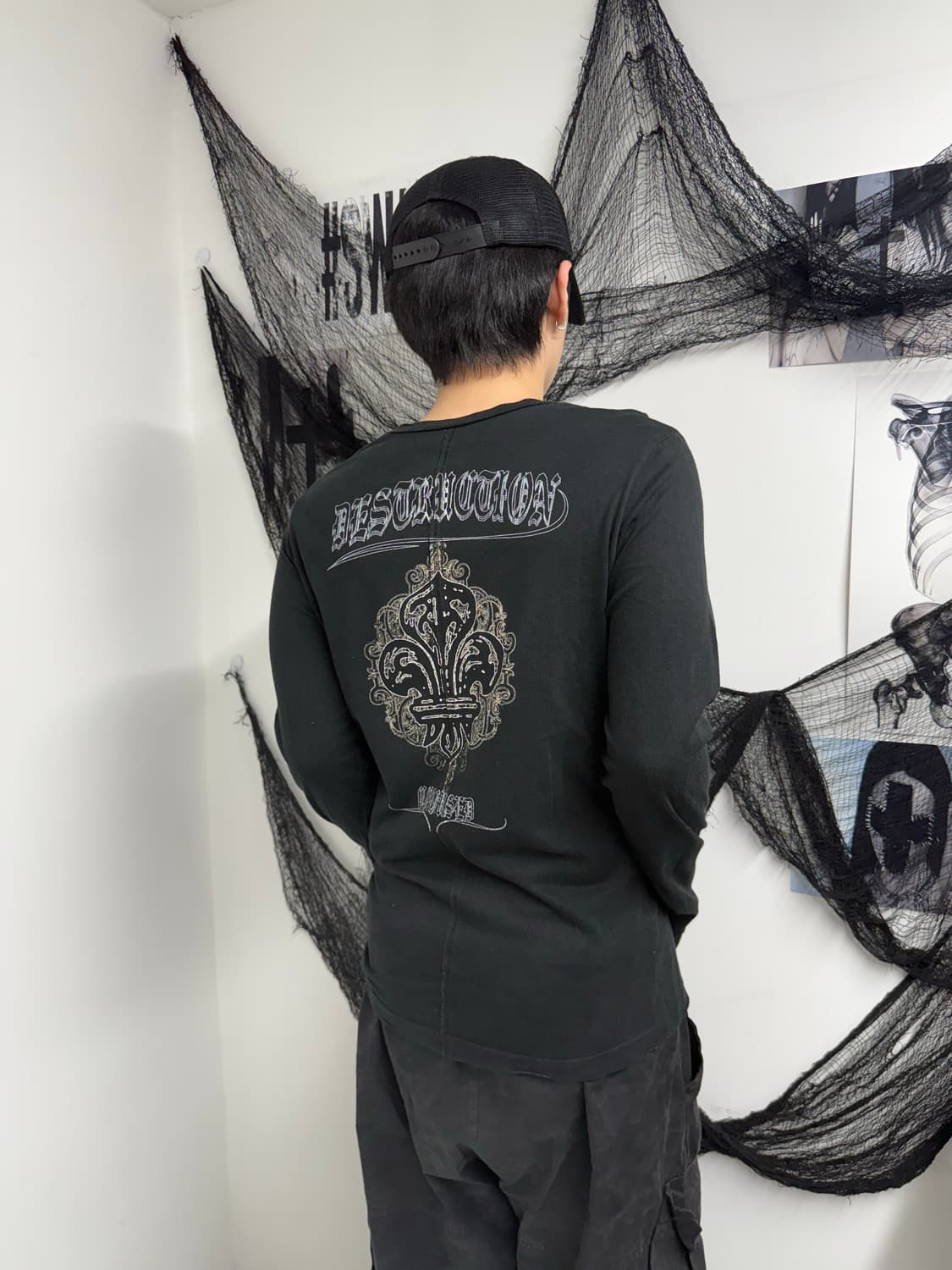 00s punk mood printing longsleeve 상품이미지6