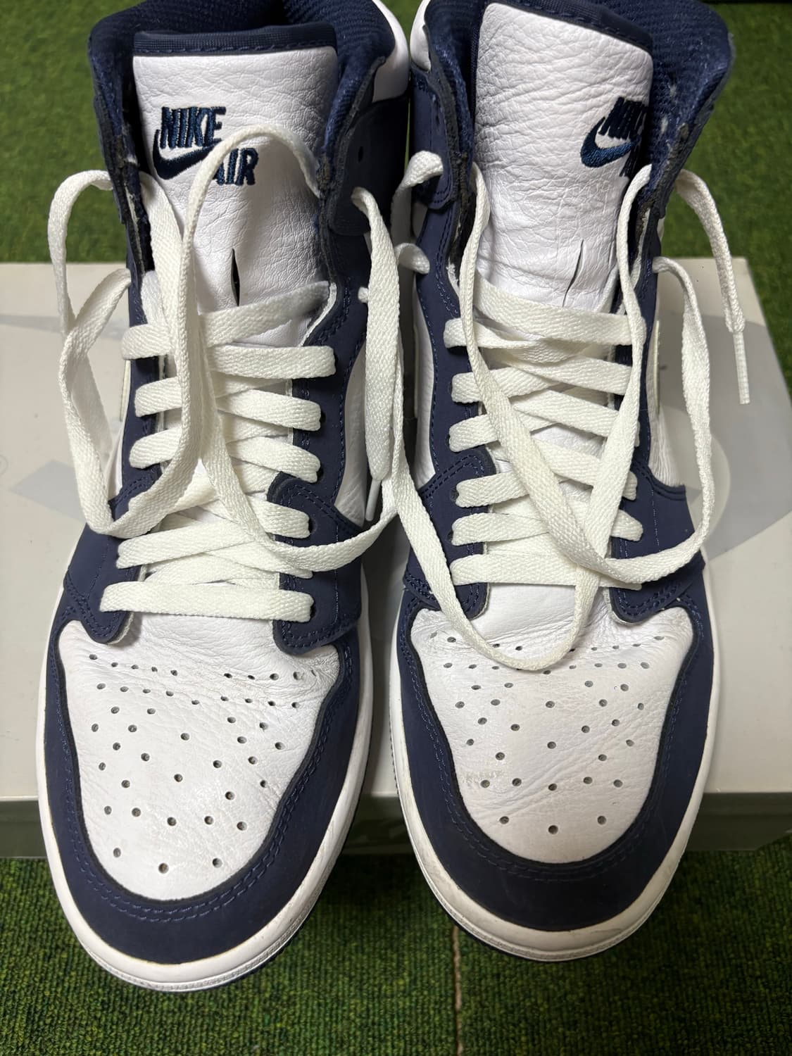 (280) 나이키 에어조던1 하이 코즙 미드나잇네이비 상품이미지2