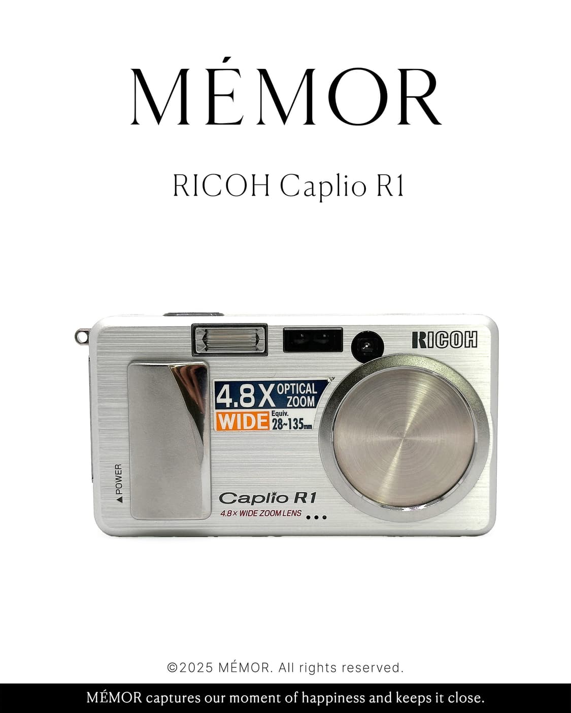 희귀/쿨톤뽀용느낌작례♥️RICOH Caplio R1 리코 디카 상품이미지1