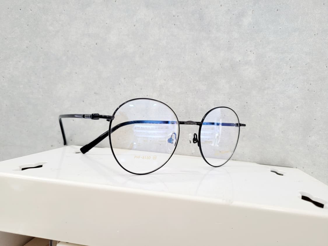 폴휴먼안경(PHF513D 블랙원형) 상품이미지3