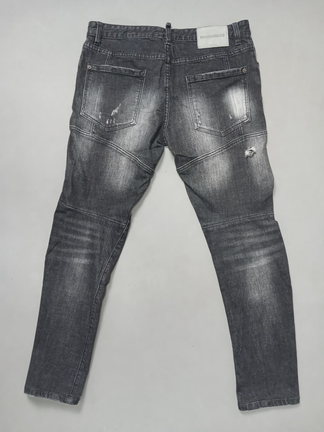 [34] 디스퀘어드2 디스 블랙 타이디바이커진 청바지 상품이미지7