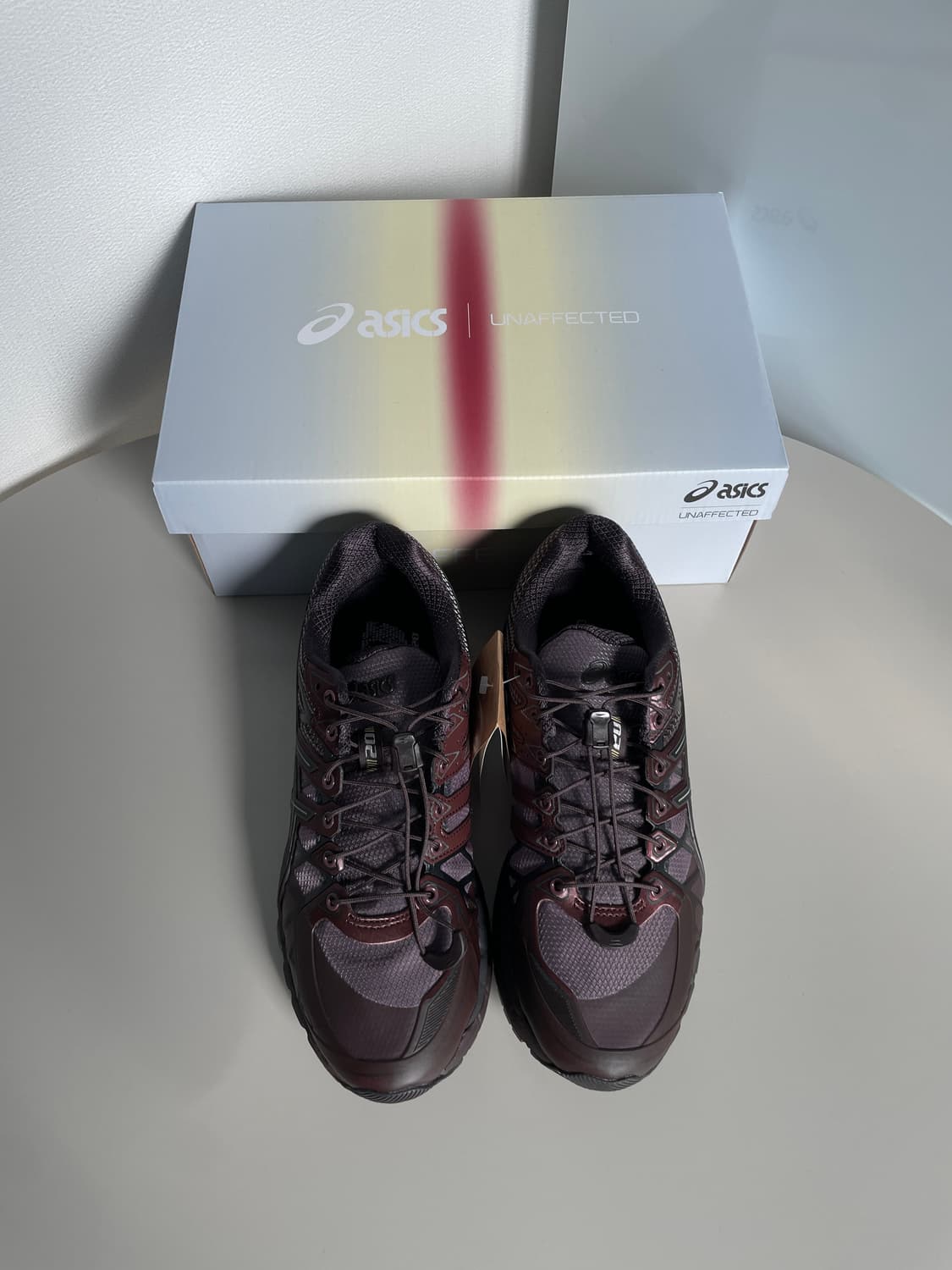아식스 x 언어펙티드 젤 카야노 20 다크체리 270mm 박스포함 새상품 상품이미지3