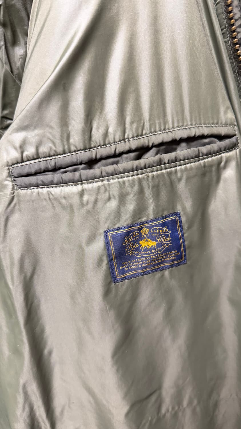 Polo 퀼팅 자켓 M 상품이미지5