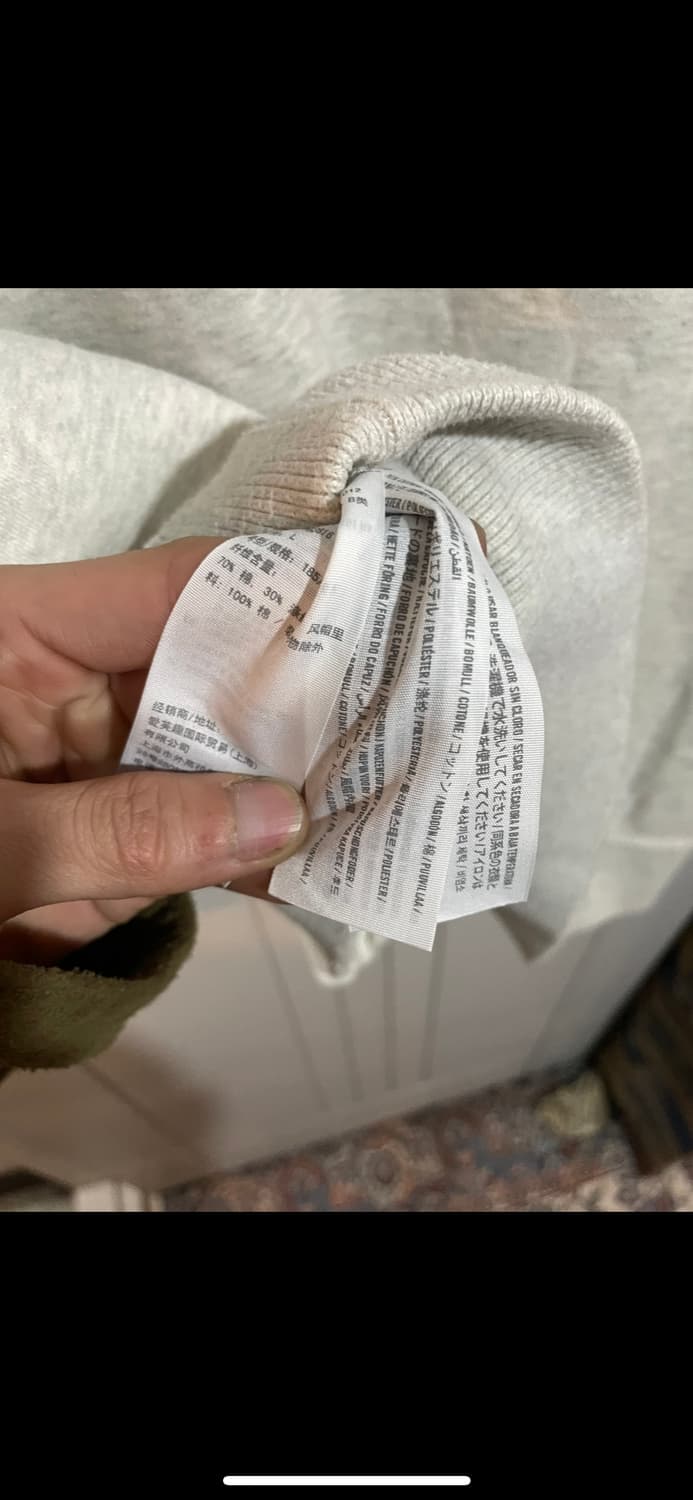 멜란지 후드 집업 상품이미지8