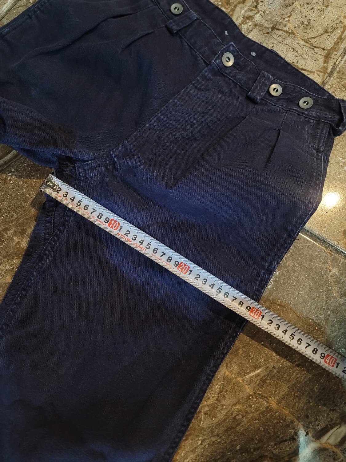 나이젤카본 덕캔버스 투턱 워크팬츠  상품이미지5