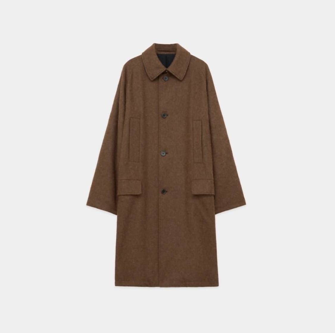 마카웨어 markaware 래글런 알파카 맥 코트 상품이미지1