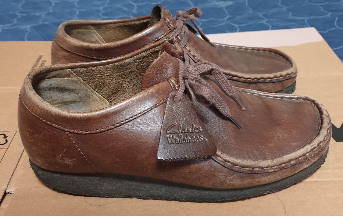 클락스 오리지널스 더비 가죽 왈라비 UK7G (260) 상품이미지2