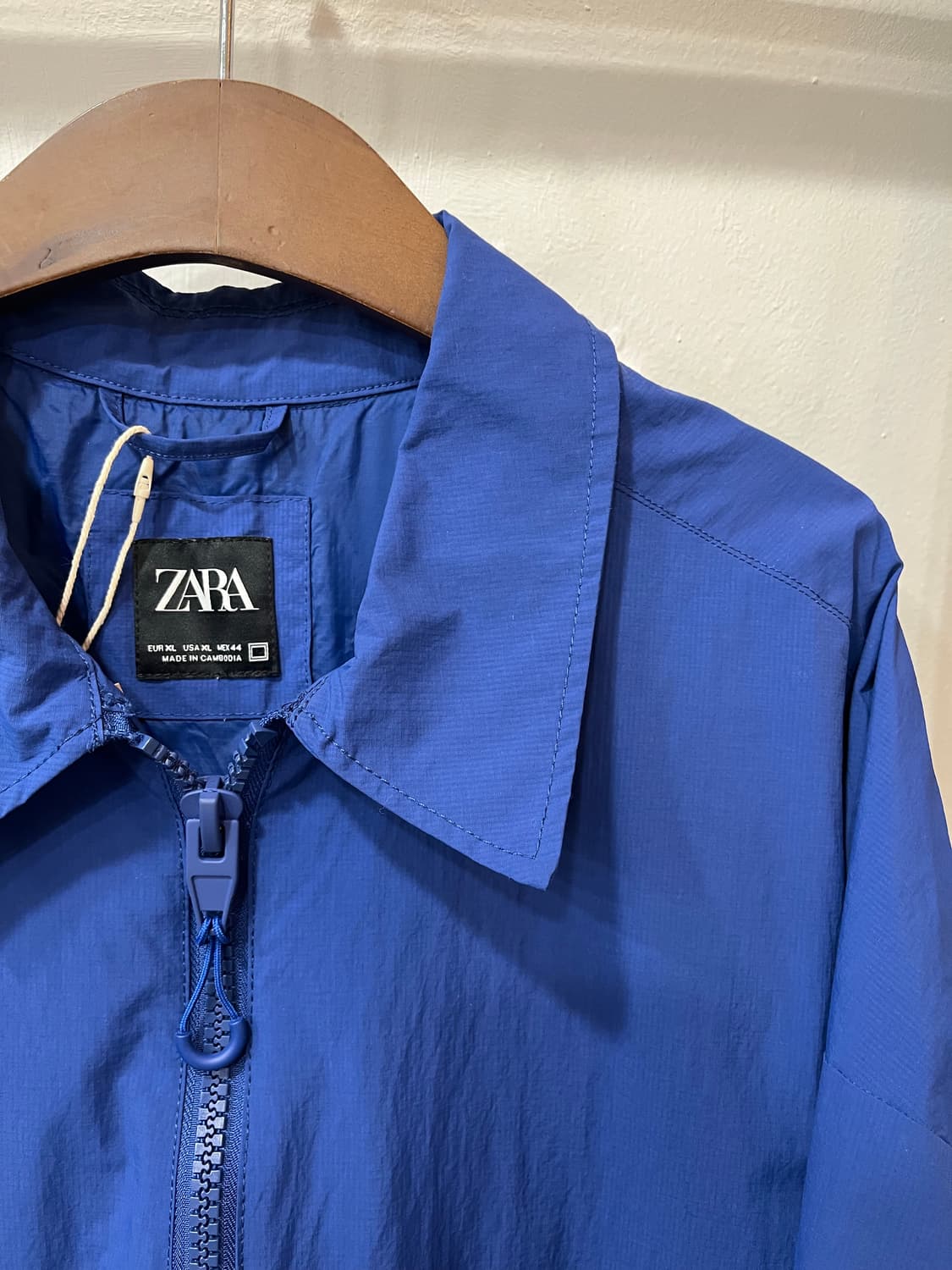 자라 ZARA 블루종 블루 자켓 상품이미지3