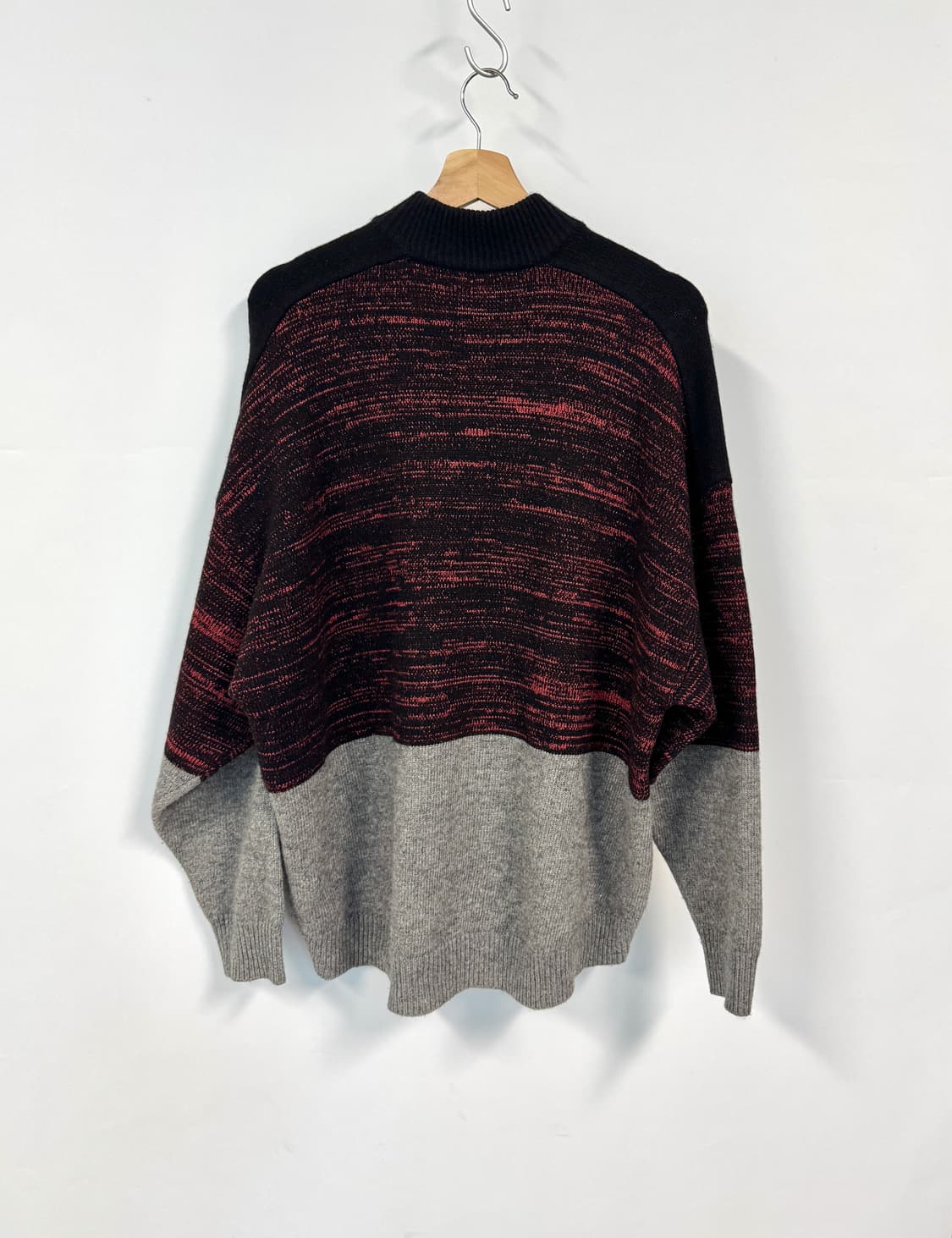 ALEXANDER WANG 마블드 컬러블럭 풀오버 스웨터 S 상품이미지2