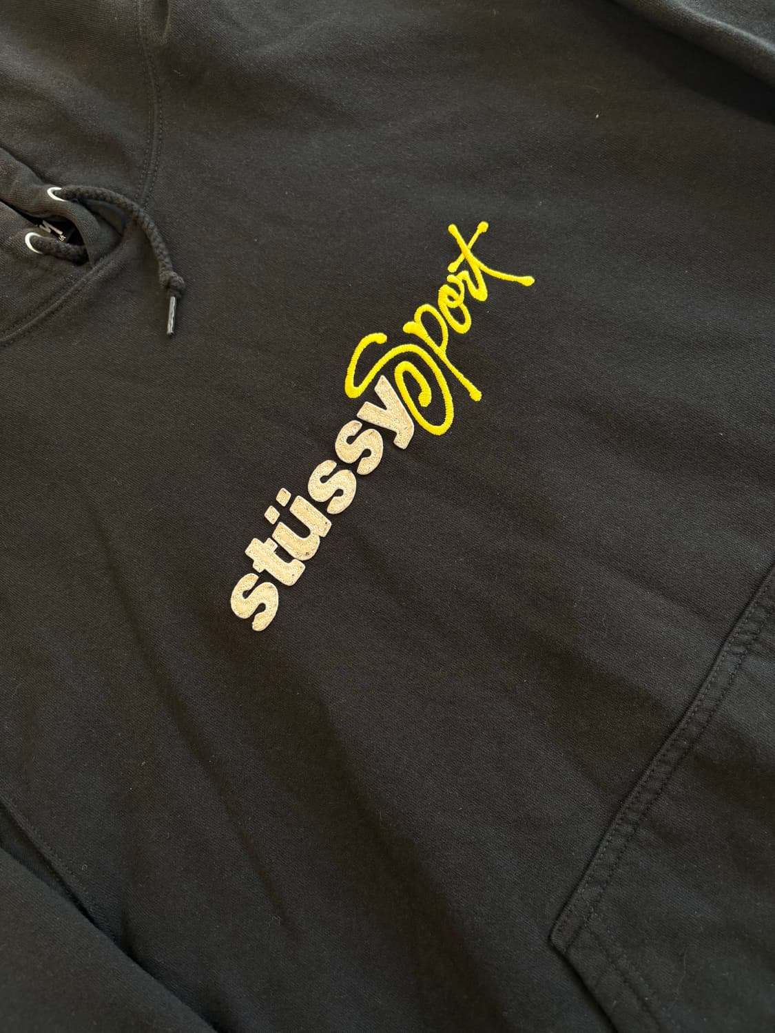 스투시 스포츠 자수 후드 상품이미지2