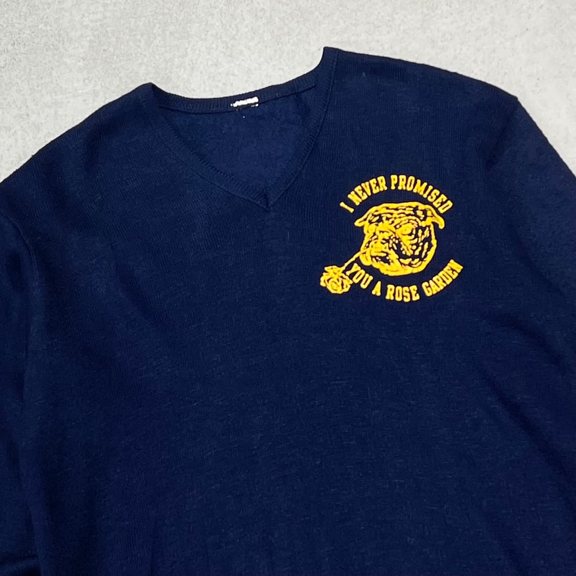 빈티지 프린팅 브이넥니트 s10701 상품이미지3