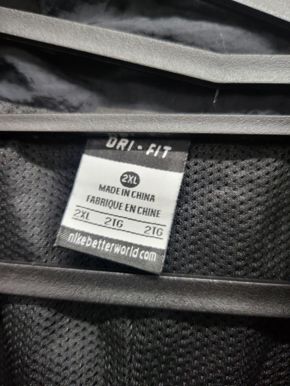 나이키 블랙 바람막이 점퍼 2xl 가슴70기장67 상품이미지2