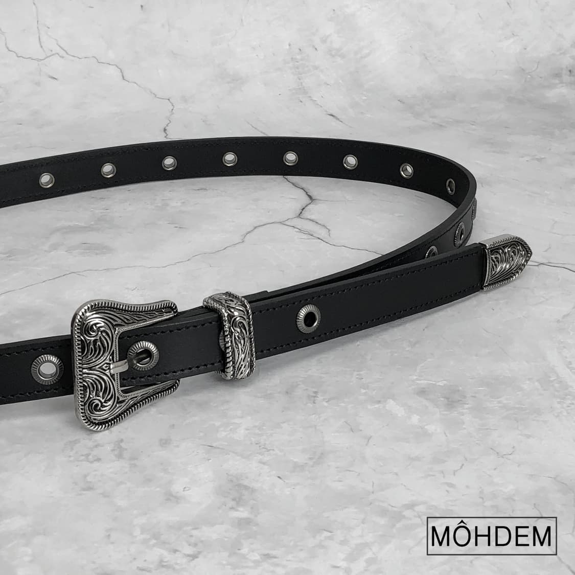 [Unisex] 아일렛 로랑 이태리 소가죽 벨트 상품이미지7