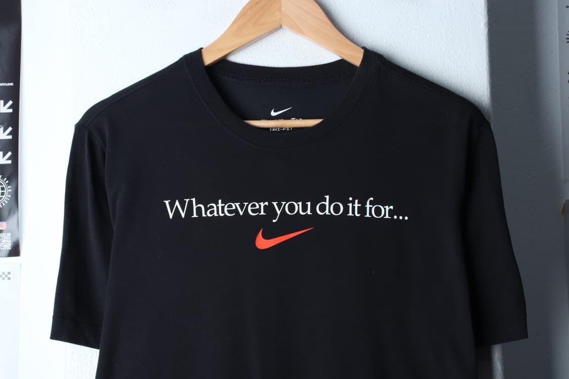 (L-XL) 나이키 반팔 티셔츠 레터링 블랙 올드스쿨-H31322 상품이미지3