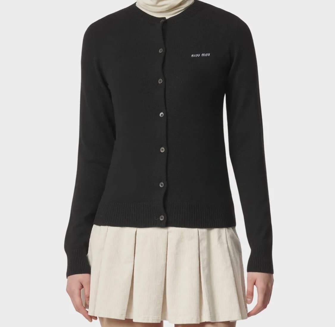 미우미우 캐시미어 가디건 상품이미지1