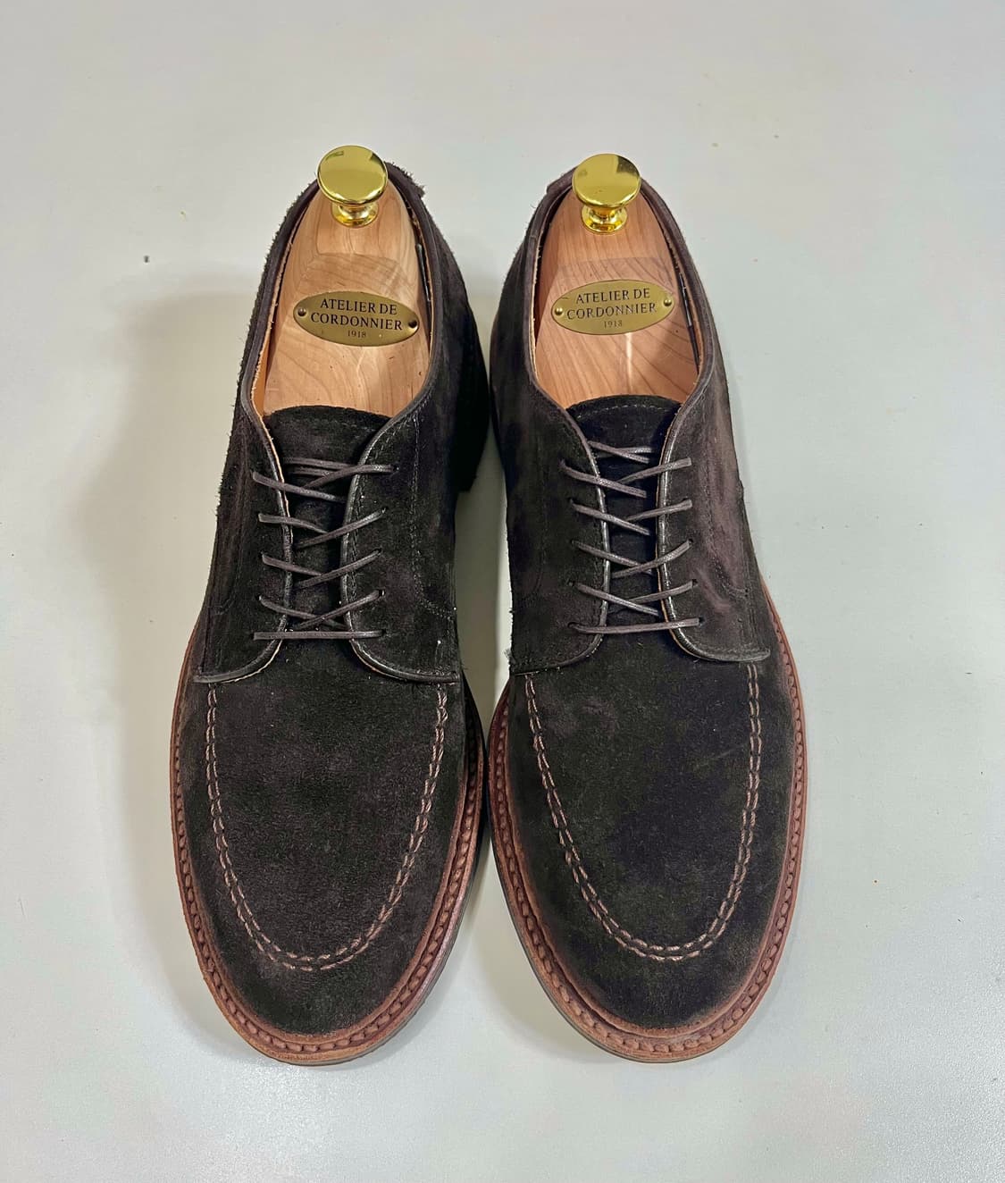 알든 704 다크브라운 스웨이드 더비/8.5D 상품이미지7