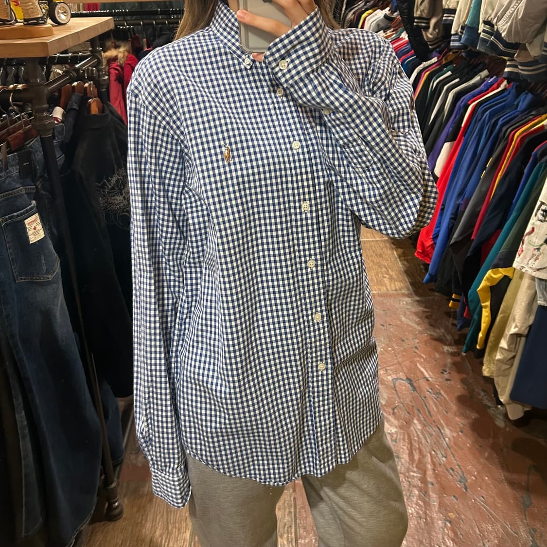 [HI] 폴로 랄프로렌 긴팔셔츠 체크 상품이미지3